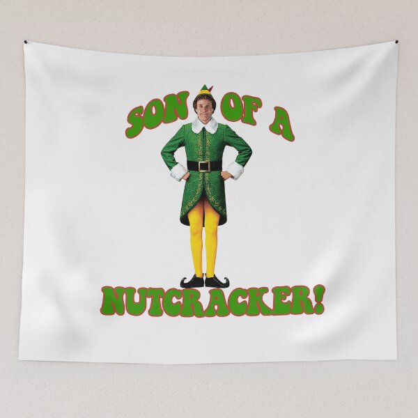 Item preview, SON OF A NUTCRACKER! Buddy the Elf Christmas movie Will Ferrell designed and sold by starkle.