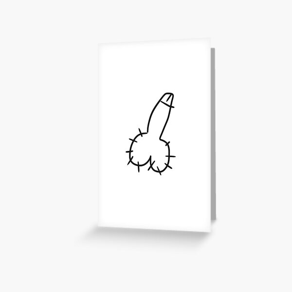 Penis Carte de vœux