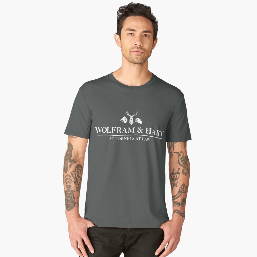 wolfram and hart t shirt