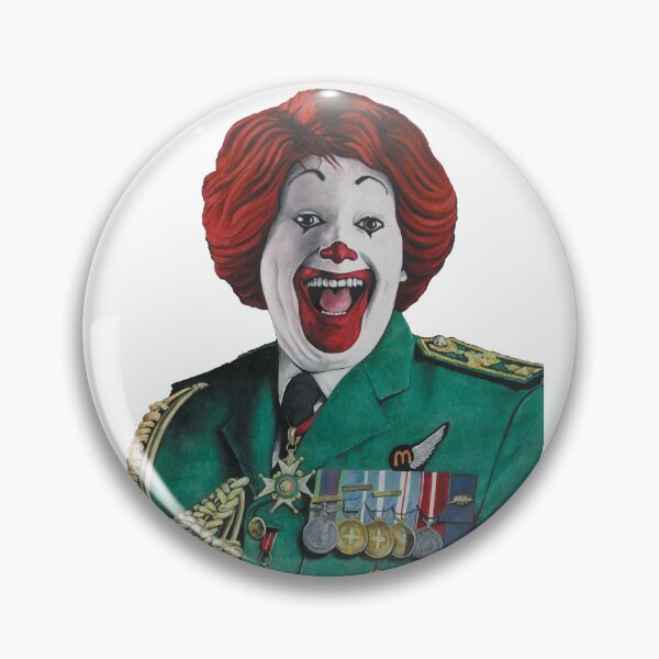 Item preview, Ronald Mcdonald Painting | American Ronny | Ronald Mcdonald Parody Oil Painting | Apocalypse Pop Art designed and sold by Tyler Tilley.
