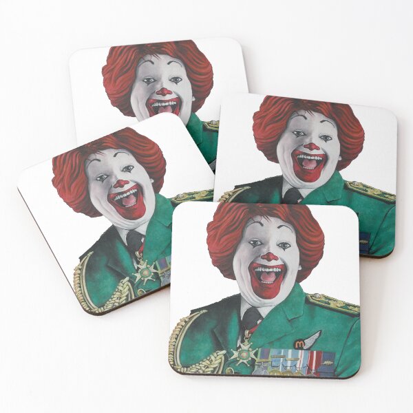 Item preview, Ronald Mcdonald Painting | American Ronny | Ronald Mcdonald Parody Oil Painting | Apocalypse Pop Art designed and sold by Tyler Tilley.