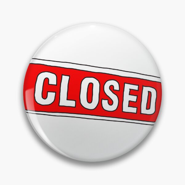 Item preview, closed sign illustration transparent PNG designed and sold by europephotos.