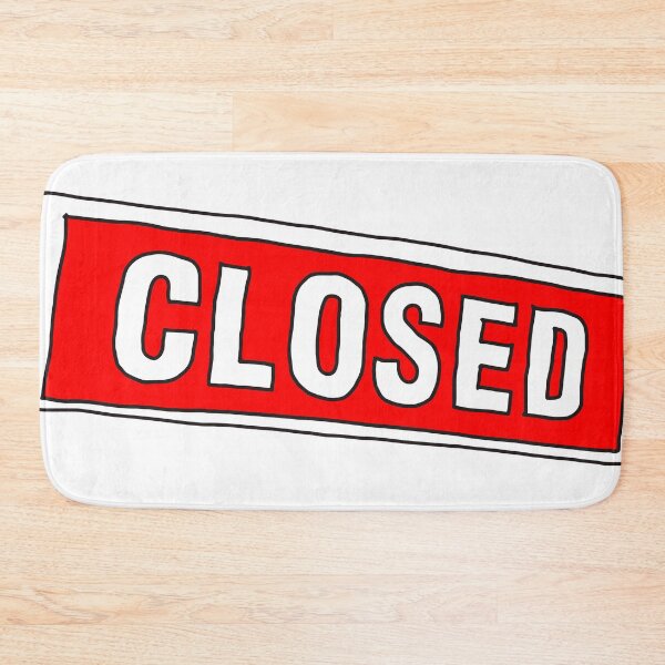 Item preview, closed sign illustration transparent PNG designed and sold by europephotos.