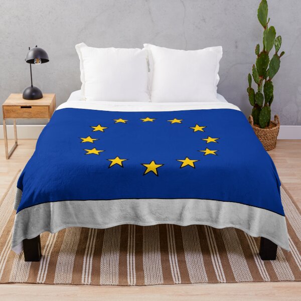 Item preview, hand drawn flag of the European Union EU designed and sold by europephotos.