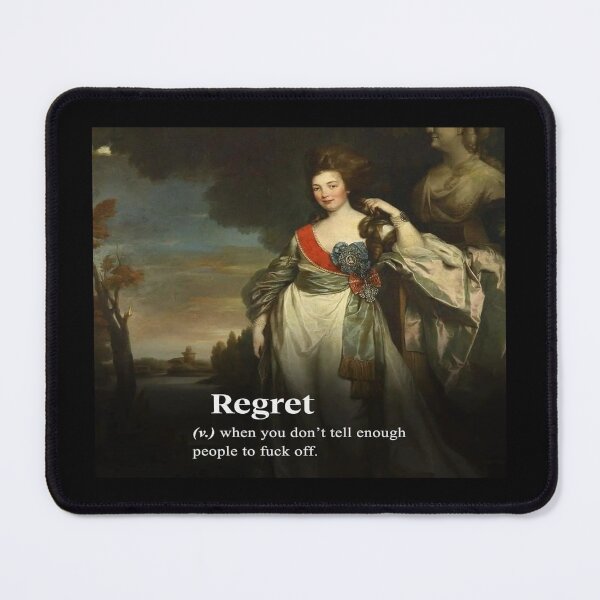 Item preview, Regret definition Meme - Thanksgiving, Christmas And Birthday Party Gift Ideas for Classic Memes Lovers and Fans designed and sold by Memeing Everything.