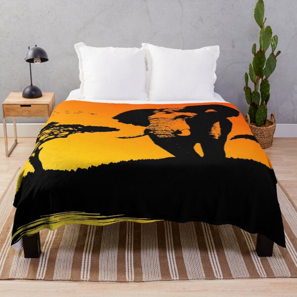 Item preview, AFRICAN ELEPHANT SUNSET designed and sold by johnnyssandart.