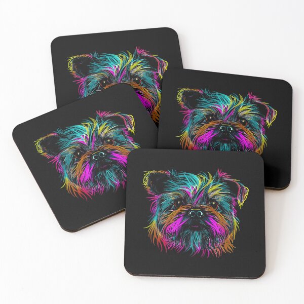 Item preview, Affenpinscher Colorful Paint Splash designed and sold by rafaeltto.