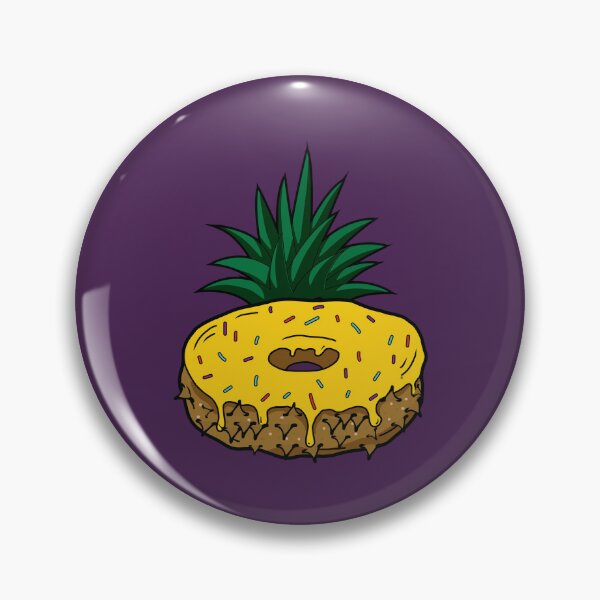 Item preview, Fresh pineapple donut slice designed and sold by Donutlovers.
