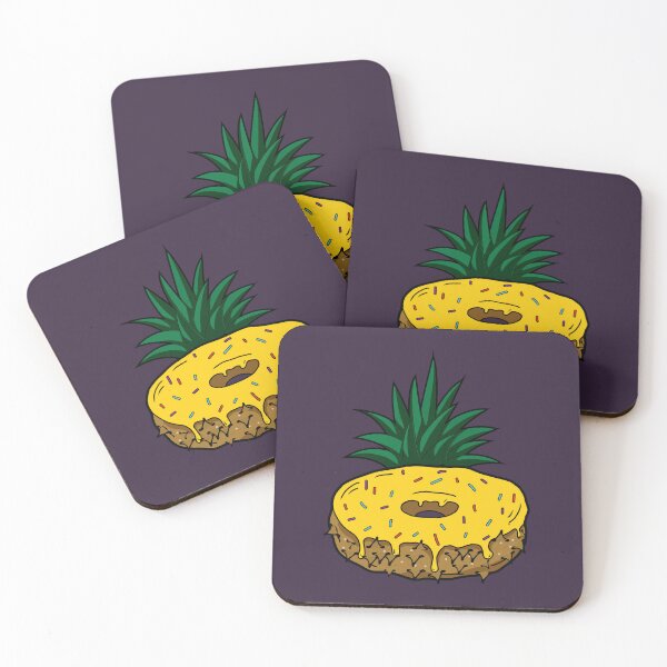 Item preview, Fresh pineapple donut slice designed and sold by Donutlovers.