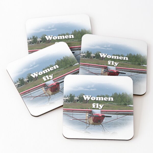 Item preview, Women fly: float plane, Alaska designed and sold by FranWest.