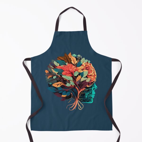 Item preview, Floral Head with Colourful Flowers designed and sold by Bondoboxy.