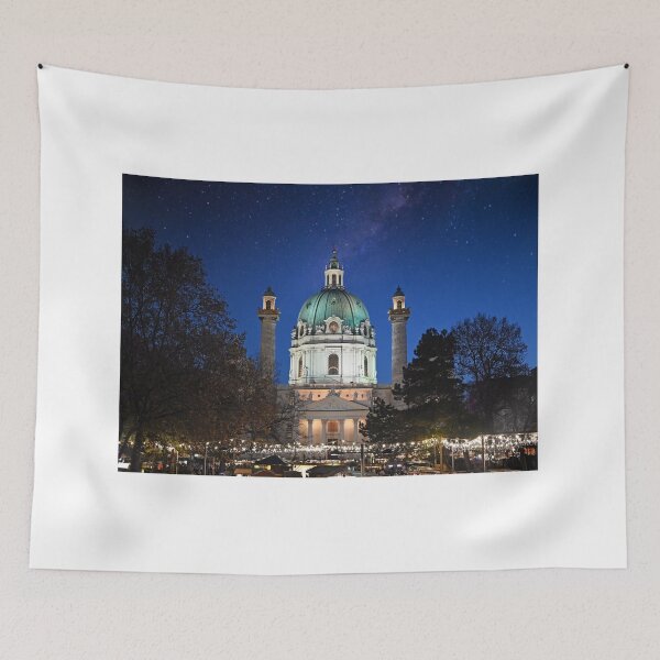 Item preview, Christmas market on Karlsplatz in Vienna Austria designed and sold by goceris.