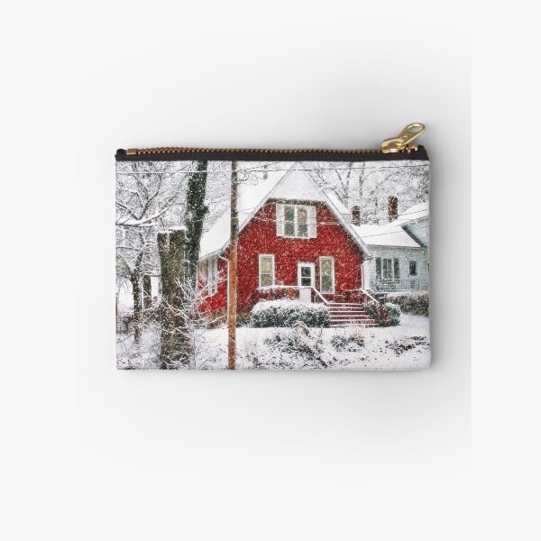 Item preview, Red House in Snow designed and sold by Claude Johnson.