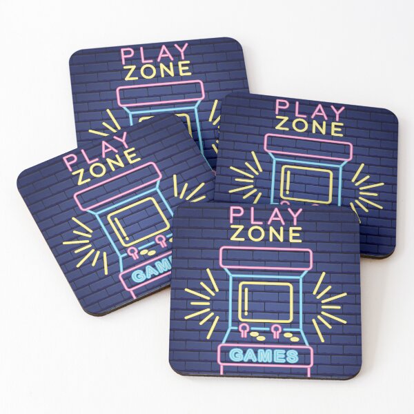 Item preview, Play Zone  gamer, video game geek poster art designed and sold by Arctic frame studio.