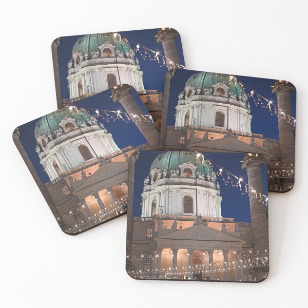 Item preview, Church of St.Charles Karlskirche Christmas season designed and sold by goceris.