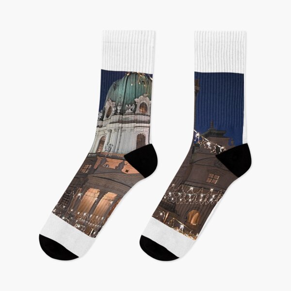 Item preview, Church of St.Charles Karlskirche Christmas season designed and sold by goceris.