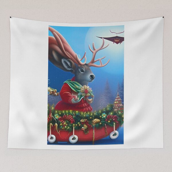Item preview, Preparing Santa's sleigh  designed and sold by zorropriest.