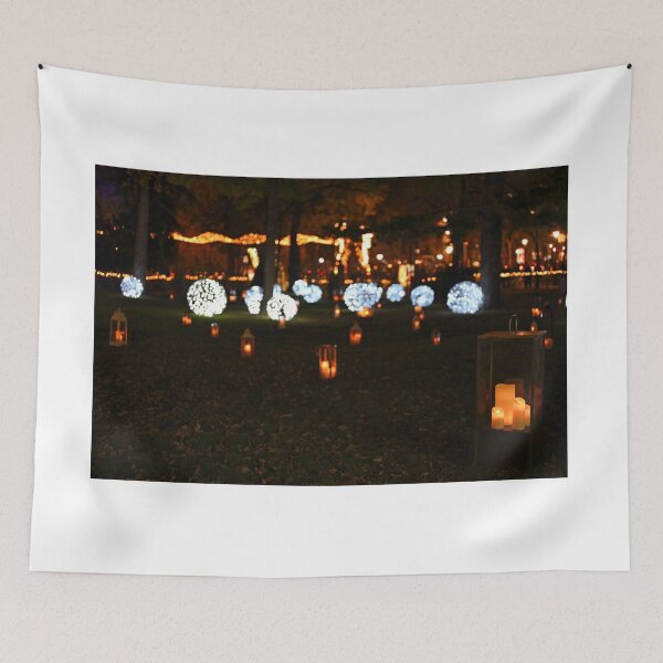 Item preview, Lanterns candles and Christmas decorations in the park Rathaus Vienna designed and sold by goceris.