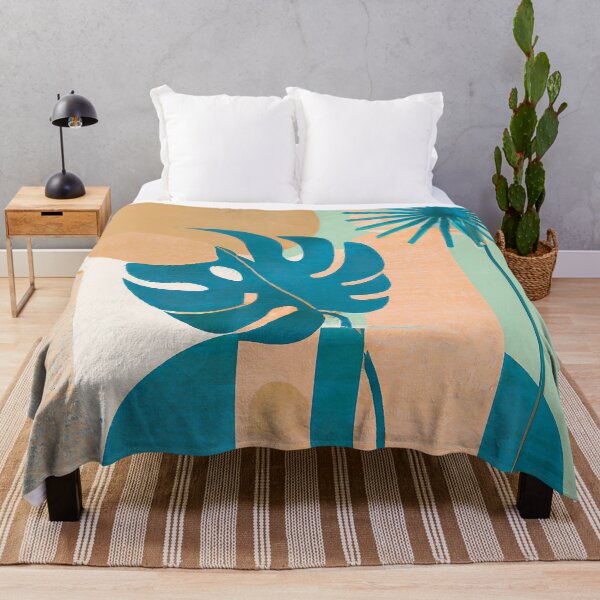 Artikelvorschau, Modern Abstract Art - Boho Art Bohemian Style Abstract Minimalist Floral Print entworfen und verkauft von Inomaly Art.