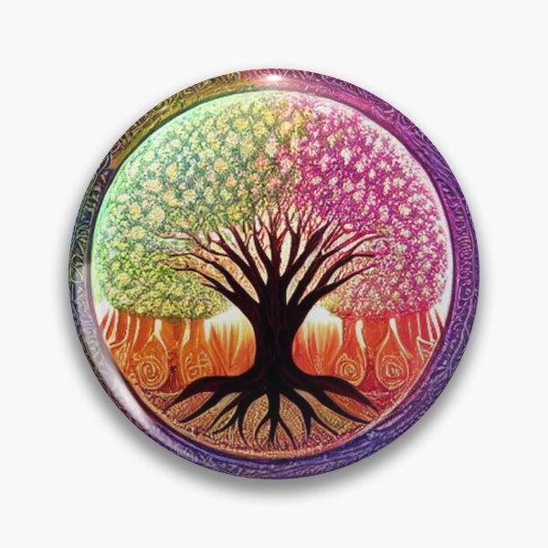 Item preview, The tree of life Tree of the knowledge of good and evil Etz Chaim Kabbalah designed and sold by ValleyDream.