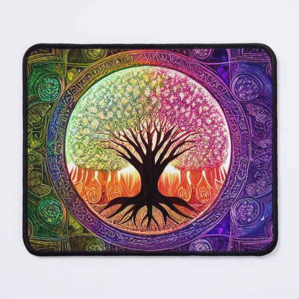 Item preview, The tree of life Tree of the knowledge of good and evil Etz Chaim Kabbalah designed and sold by ValleyDream.