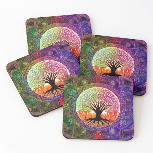 Item preview, The tree of life Tree of the knowledge of good and evil Etz Chaim Kabbalah  designed and sold by ValleyDream.