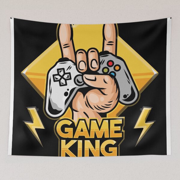 Item preview, Game king gamer video game game zone designed and sold by Arctic frame studio.