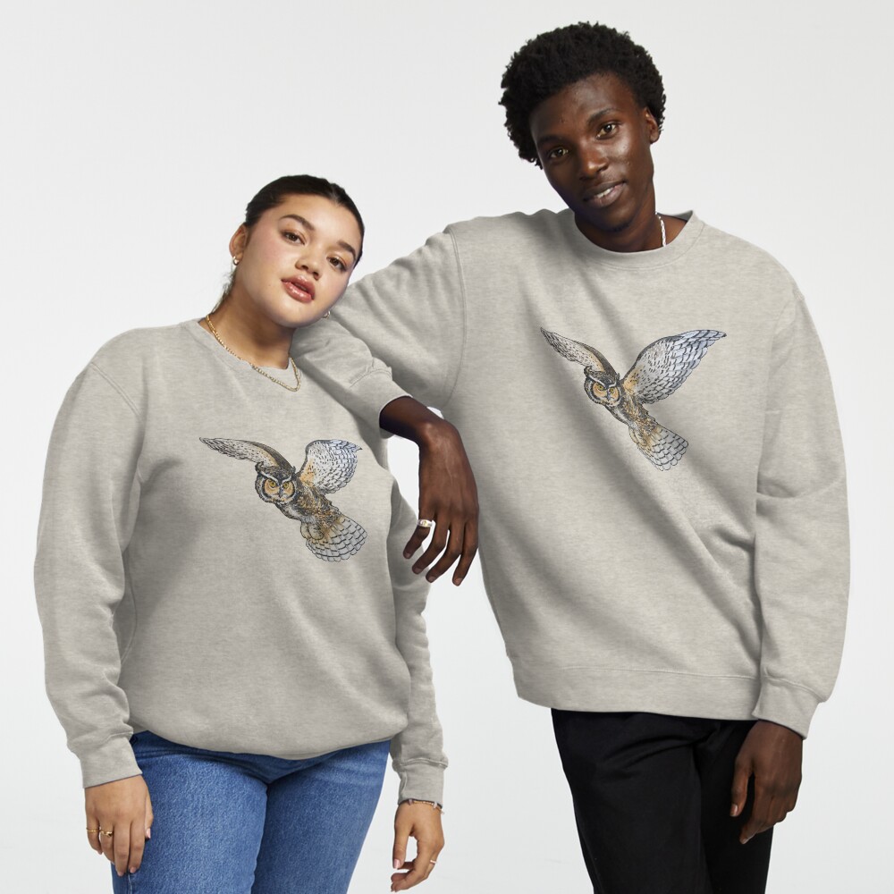 Hush eagle oversized cheap sweatshirt