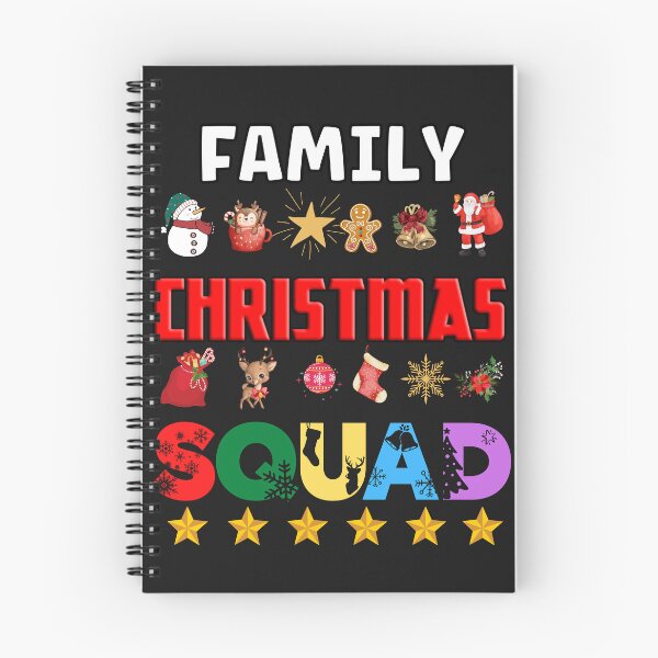Item preview, CHRISTMAS MORNING SQUAD FAMILY XMAS HOLIDAYS designed and sold by R B Chrystal.