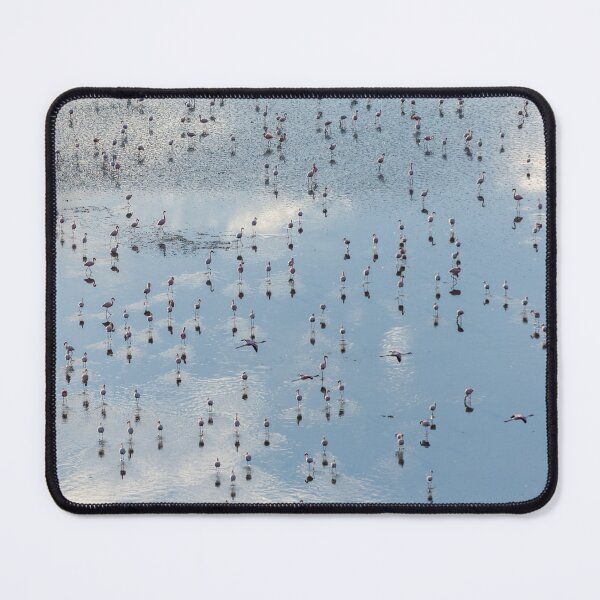 Item preview, Flamingos from the air, Lake Elementaita, Kenya designed and sold by Ingo Gerlach.