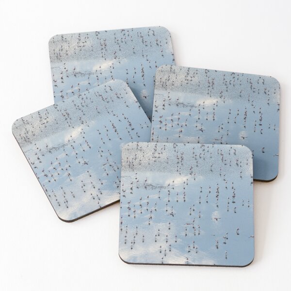 Item preview, Flamingos from the air, Lake Elementaita, Kenya designed and sold by Ingo Gerlach.