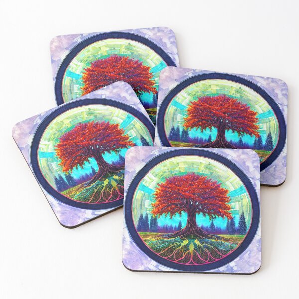 Item preview, The tree of life Tree of the knowledge of good and evil Etz Chaim Kabbalah  designed and sold by ValleyDream.
