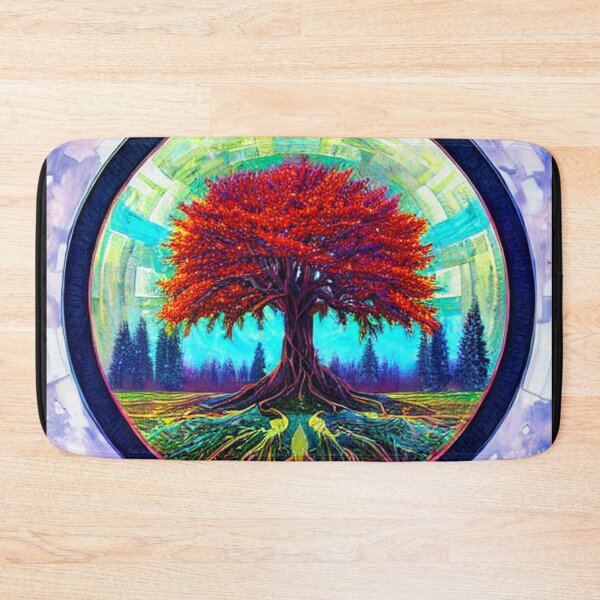 Item preview, The tree of life Tree of the knowledge of good and evil Etz Chaim Kabbalah designed and sold by ValleyDream.