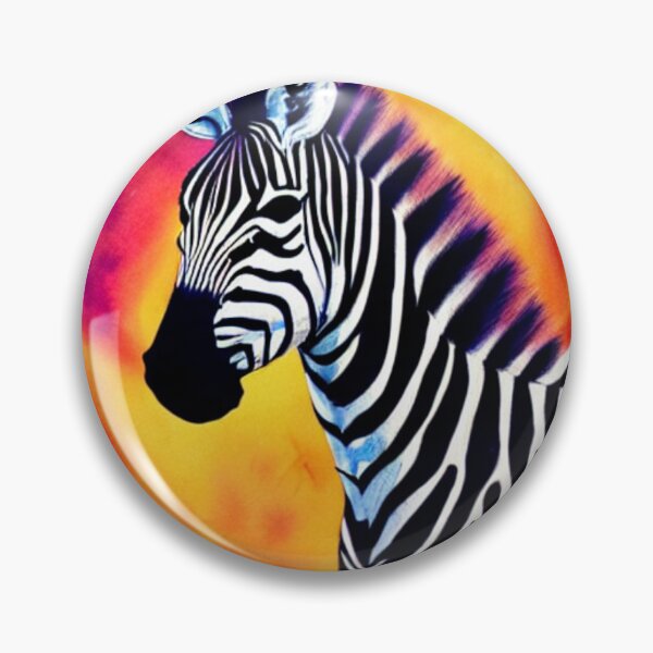 Item preview, Zebra with Sunset Watercolor  designed and sold by Huesoffun.