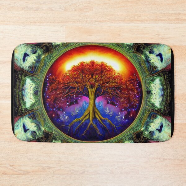 Item preview, The tree of life Tree of the knowledge of good and evil Etz Chaim Kabbalah designed and sold by ValleyDream.