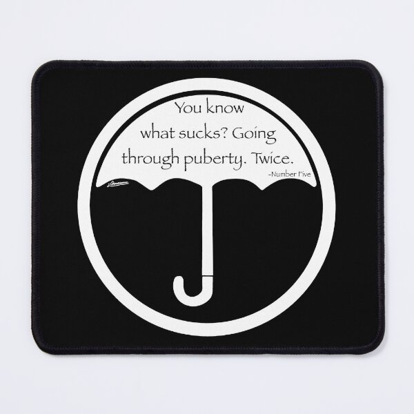 Item preview, "You know what sucks? Going through puberty. Twice." by Five designed and sold by OrianArtistic.