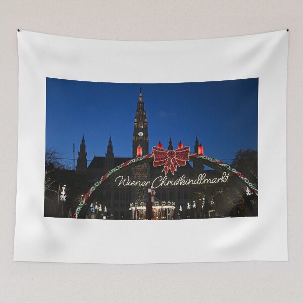 Item preview, Christmas market on Rathausplatz in Vienna Austria designed and sold by goceris.