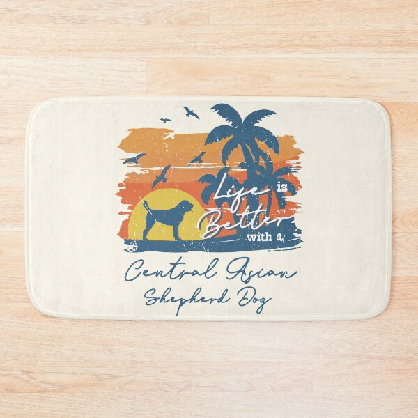 Item preview, Life is Better With Central Asian Shepherd Dog Beach Sunset Retro Vintage designed and sold by rafaeltto.