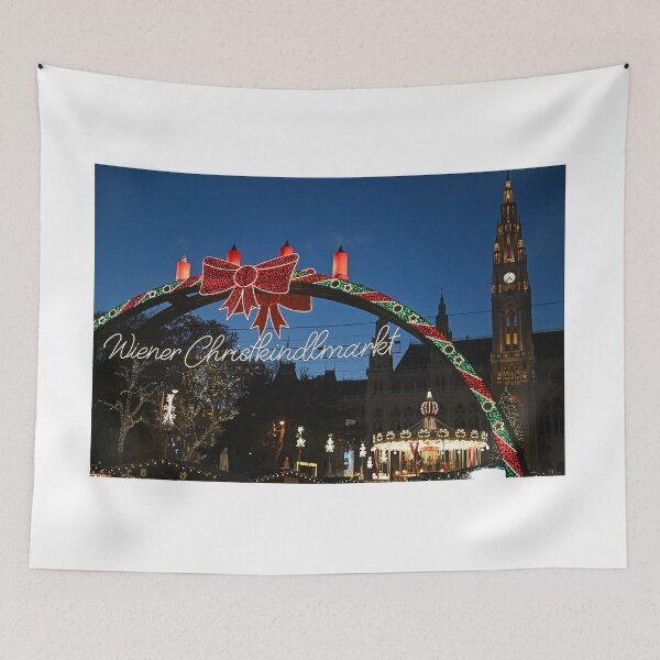 Item preview, Christmas market on Rathausplatz in Vienna  designed and sold by goceris.