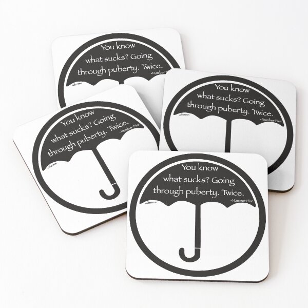 Item preview, "You know what sucks? Going through puberty. Twice." by Five designed and sold by OrianArtistic.