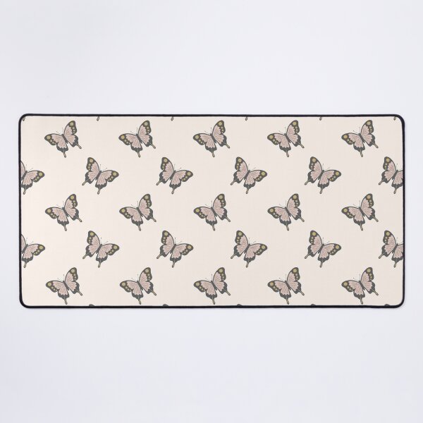 Item preview, dancing flight of the butterfly - pink, gold, charcoal designed and sold by Chelsea Jay.