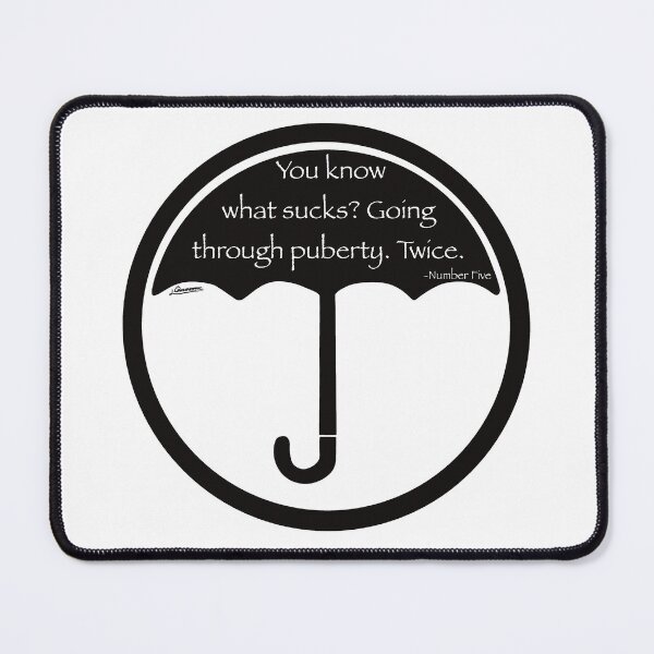 Item preview, "You know what sucks? Going through puberty. Twice." by Five designed and sold by OrianArtistic.