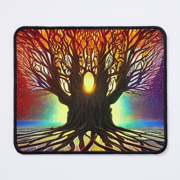 Item preview, The tree of life Tree of the knowledge of good and evil Etz Chaim Kabbalah designed and sold by ValleyDream.
