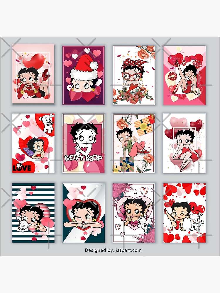 Sweat Molletonné Betty Boop Pour Femme - Taille 1X, Rouge, Polaire Douce (Occasion)