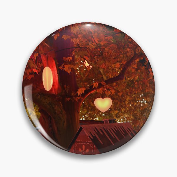 Item preview, Illuminated tree with heart shaped lights and little house on Christmas markets in Vienna  designed and sold by goceris.