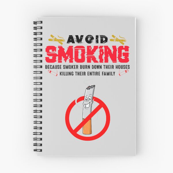 Item preview, Tobacco Free ,Avoid Smoking with funny Cigarette icon with red prohibited circle designed and sold by Hussain Shirts.