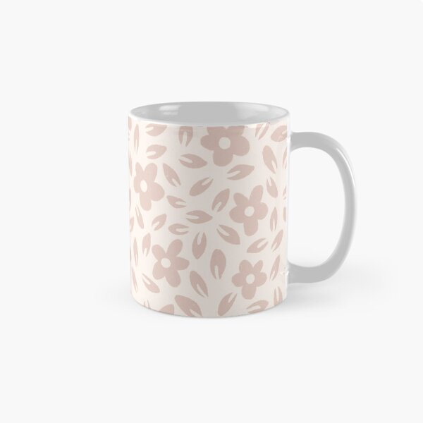 Item preview, hand drawn ditsy floral  - blush pink designed and sold by Chelsea Jay.