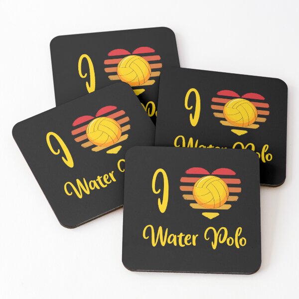 Item preview, Water Polo Ball Love Heart Symbol Swimming Sport Gifts designed and sold by Jadir.