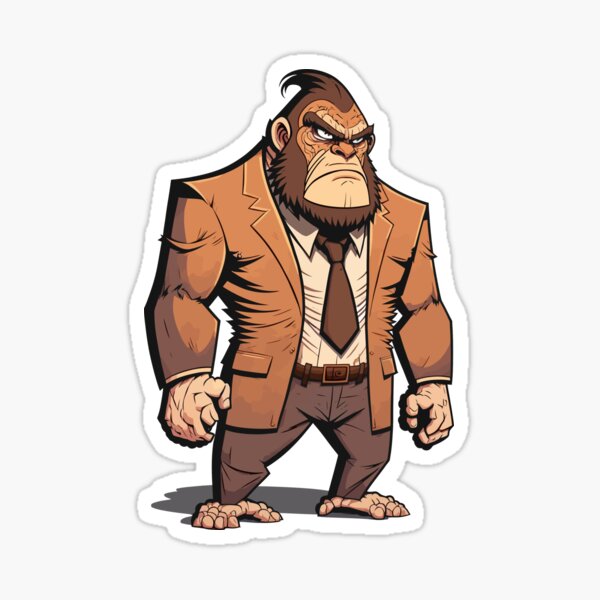 Boss gorilla mafia styled ? boss animals area rug carpet