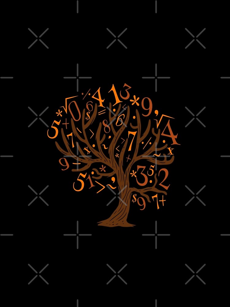 Thumbnail 5 of 5, A-Line Dress, Math Tree Math Tree Mathematics designed and sold by mooon85.